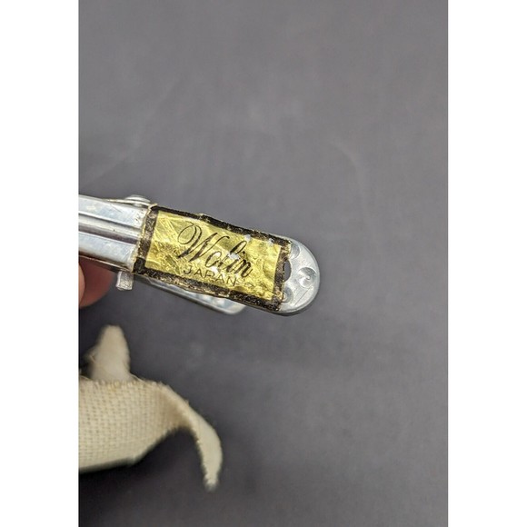 Vintage Wolin Japan Clip On White & Gold Owl/Bird Ornament, Christmas MCM - Picture 4 of 6